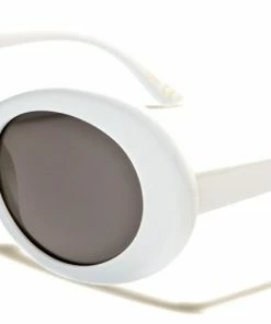 Forum Novelty White 60's Style Sunglasses