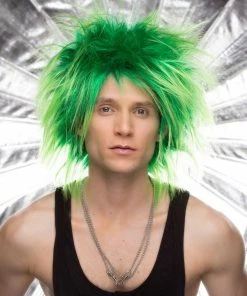 West Bay Punk Wig Black