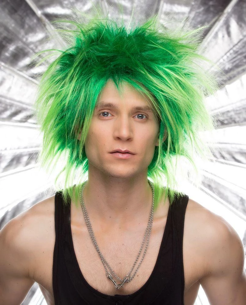 West Bay Punk Wig Black 4 West Bay Punk Wig Black