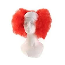 West Bay Bright Curly Bald Clown Wig 4 West Bay Bright Curly Bald Clown Wig