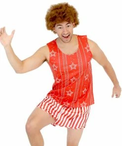 Costume Agent American Fitness Man Costume Set