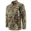 Underwraps Plus Size Tiger Print 70's Shirt
