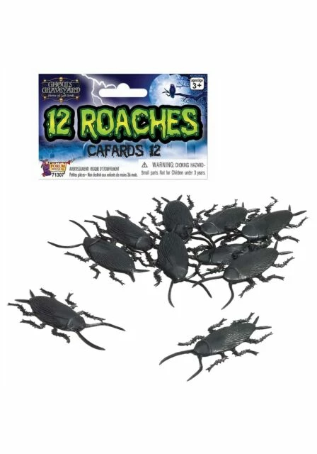 Forum Novelty Roach Set Halloween & Horror 3 Forum Novelty Roach Set Halloween & Horror