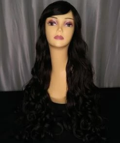 West Bay Saint Extra Long Wavy Wig W/ Bangs