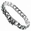 AABStyle Bracelet Stainless Steel Skulls