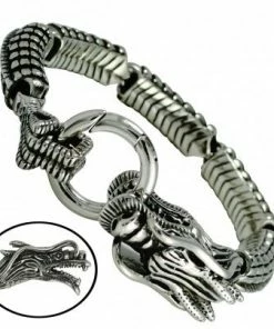 AABStyle Bracelet Stainless Steel Dragons Bracelets & Rings