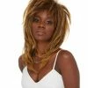 West Bay Brown Tina Frosted Punk Wig 1 West Bay Brown Tina Frosted Punk Wig