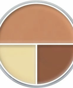 Kryolan Ultra Foundation Tri Color Wheel 8 Kryolan Ultra Foundation Tri Color Wheel