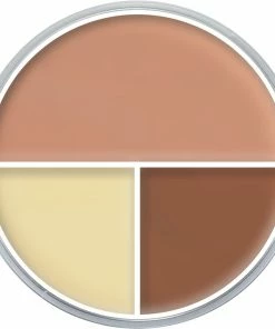 Kryolan Ultra Foundation Tri Color Wheel 9 Kryolan Ultra Foundation Tri Color Wheel