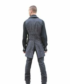 Pentagramme Gothique Black Waistcoat Gothic Aristocrat