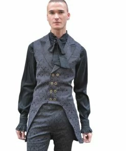 Pentagramme Gothique Black Waistcoat Gothic Aristocrat