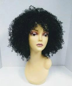West Bay Black Maggie Tight Spiral Curls Wig 5 West Bay Black Maggie Tight Spiral Curls Wig