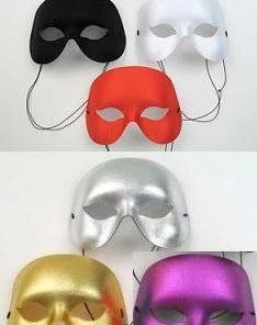 Eddies Trick Shop Domino Deluxe Mask