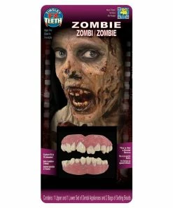 Tinsley Transfers Zombie Teeth Custom Fit Fake Teeth And Mouth Effects