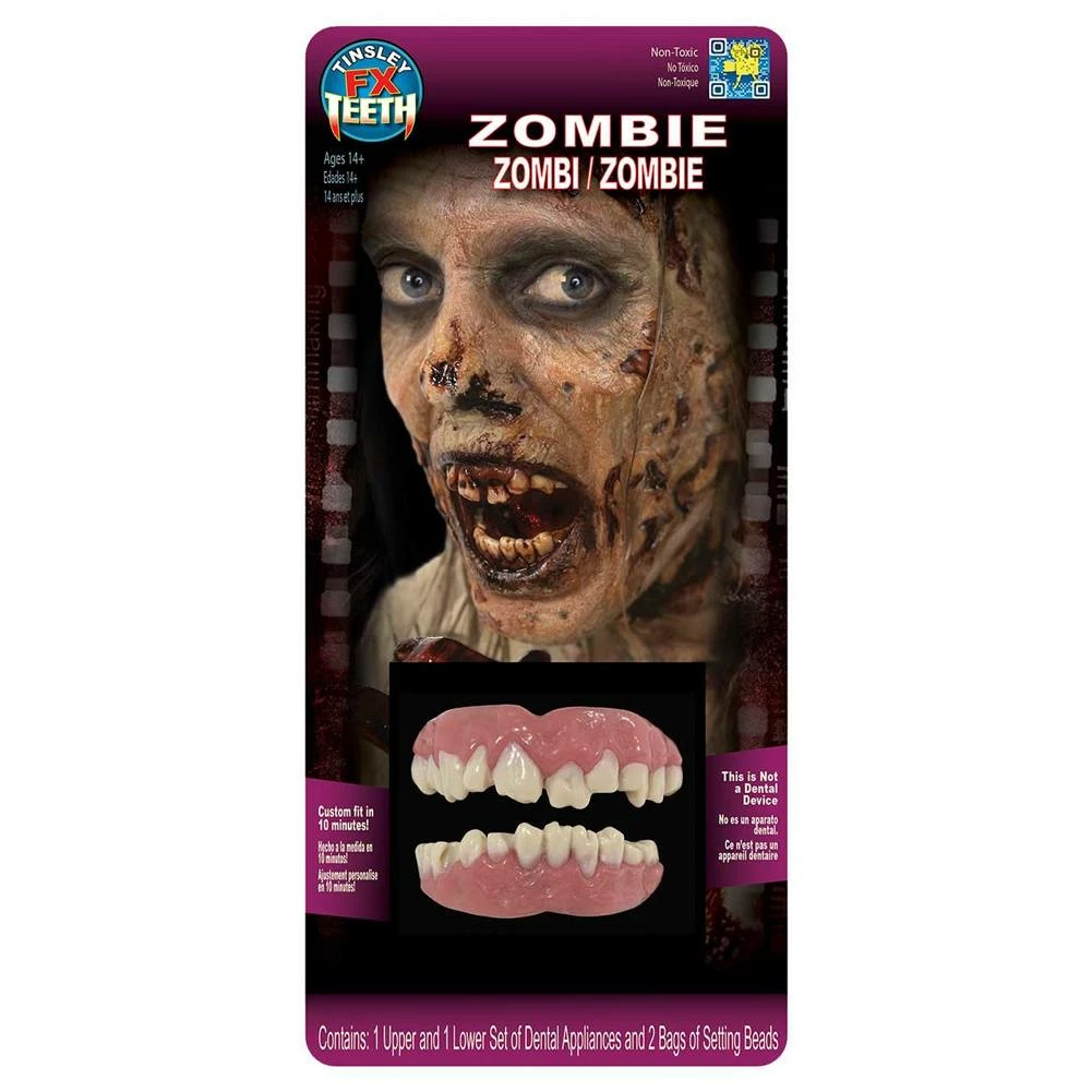 Tinsley Transfers Zombie Teeth Custom Fit Fake Teeth And Mouth Effects 3 Tinsley Transfers Zombie Teeth Custom Fit Fake Teeth And Mouth Effects